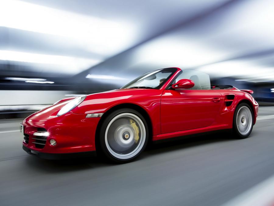 Porsche 911 Turbo Cabriolet (UK) '2009
